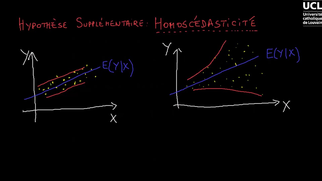 7 Hypothèse d'homoscédasticité