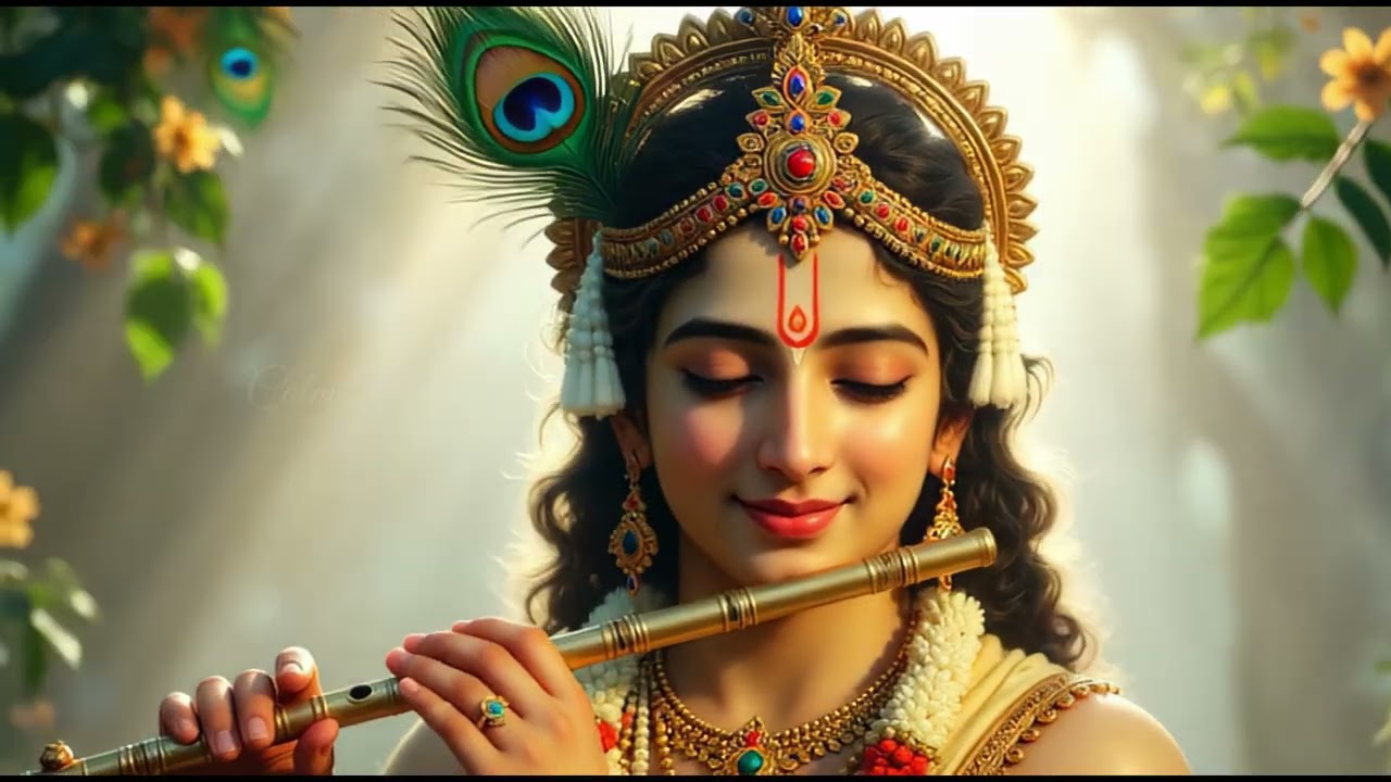 Krishna’s Magical Flute | Divine Vrindavan Bliss | Calm Divinity | 5