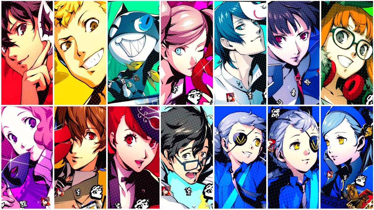 Persona 5 Royal - All Special Avatars & Dynamic Themes Showcase (Playstation Rewards)