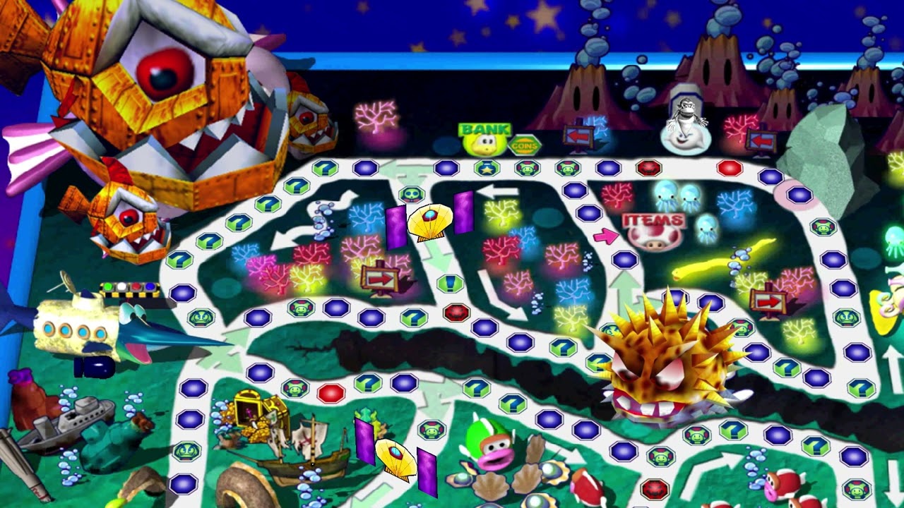 Mario Party 3 - Deep Bloober Sea [DK64 Soundfont]