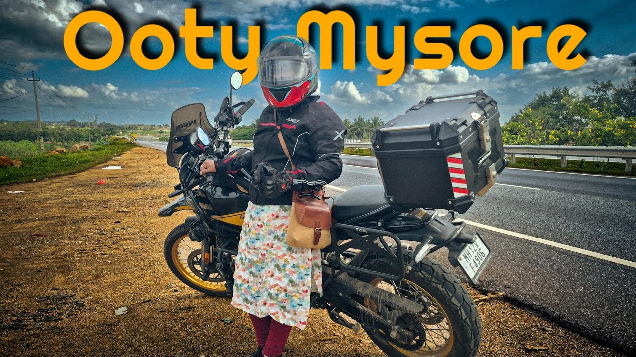 Nonstop 800Km ride to Ooty | Himalayan 450 pushed to limits