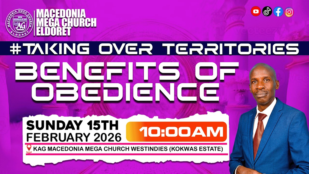 SUNDAY SERVICE| BENEFITS OF OBEDIENCE BY REV JOEL OSOGO