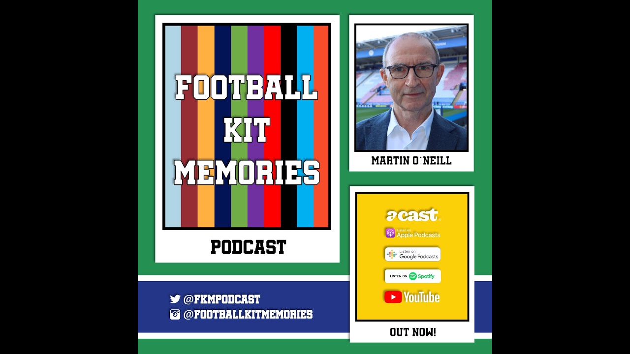Martin O'Neill chooses his three favourite football shirts!