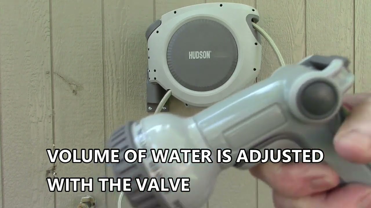 Hudson 50' Retractable Hose Reel