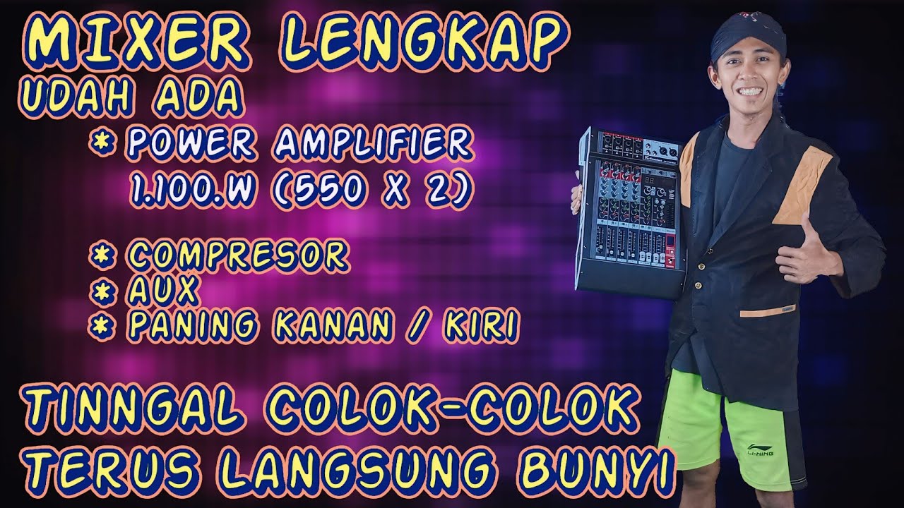 POWER MIXER  FIRSTCLASS  PM-4PRO MAX - Power bertenaga fiturnya joss - Jojo CB