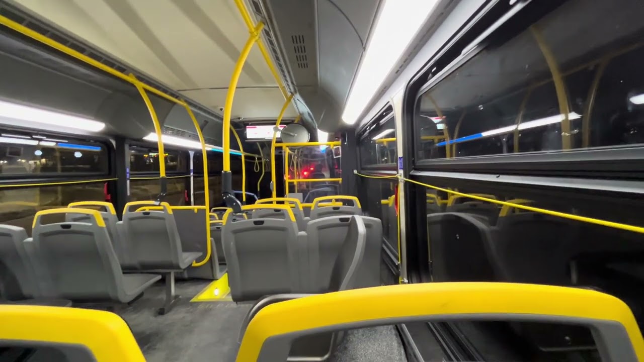 (THE BEFORE RUN) MTA Maryland: 2025 New Flyer XDE40 25007 - CityLink Yellow