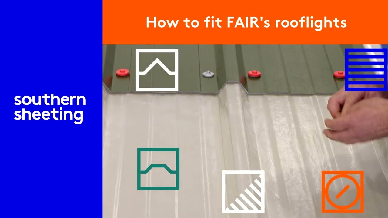 How to fit FAIRs rooflights