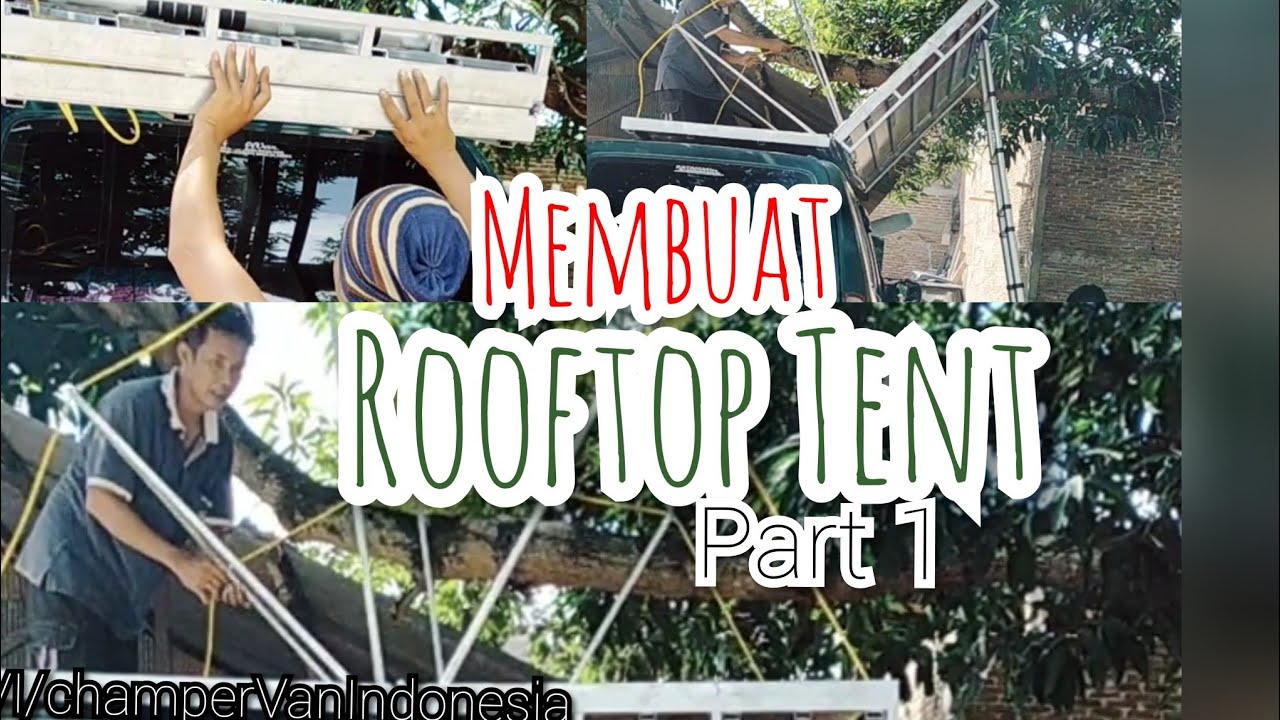 Membuat Rooftop Tent/Chevrolet Tavera/Panther touring(part 1)