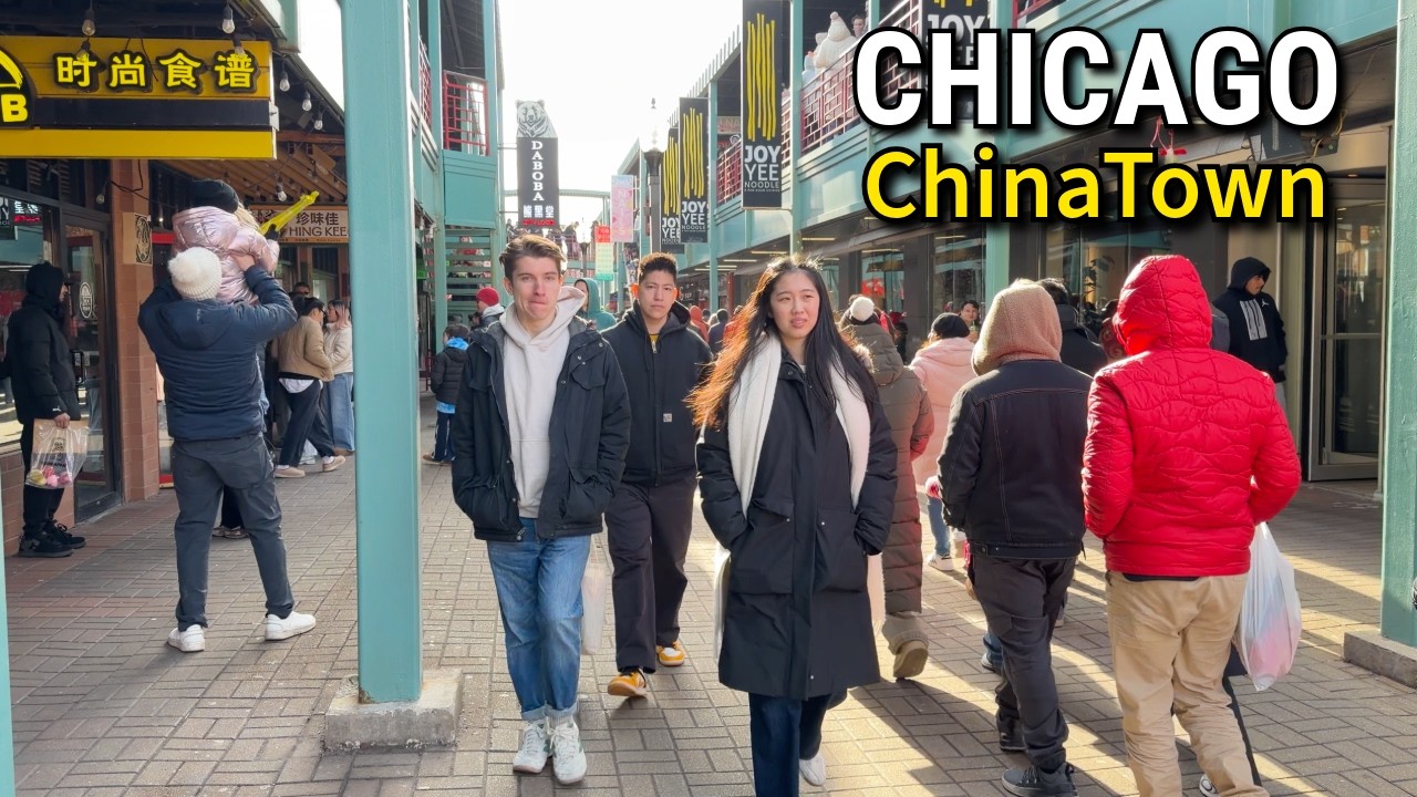 CHICAGO Chinatown Lunar New Year 2026 Celebrations Walk-Through | 4K