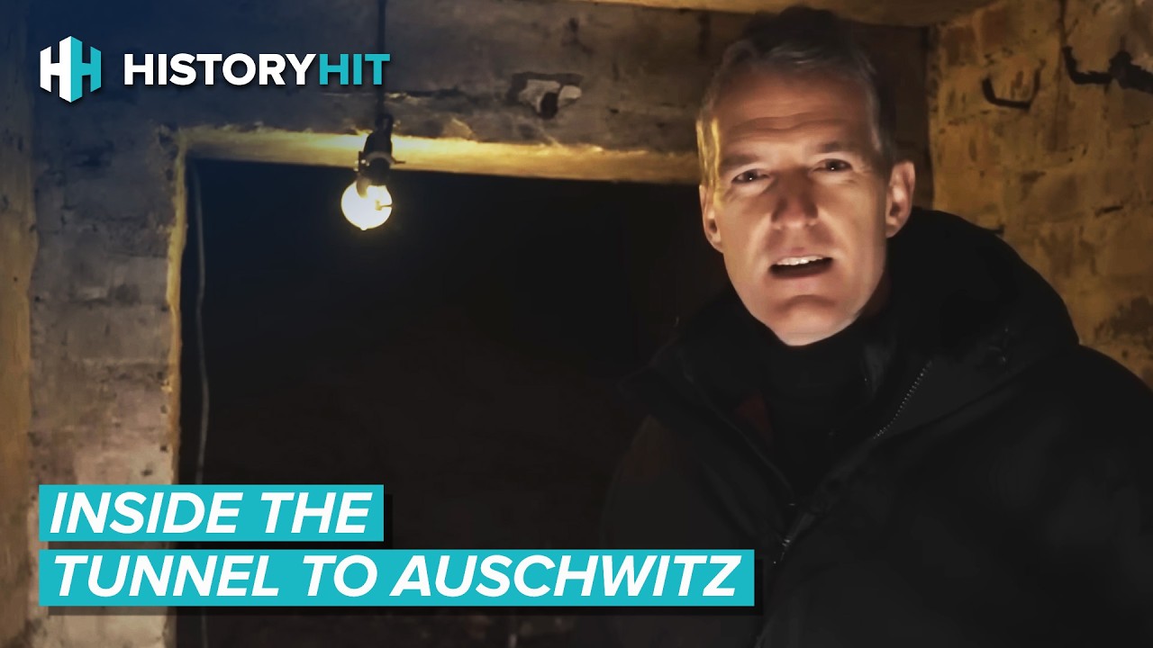 Inside Nazi Commander’s Tunnel To Auschwitz