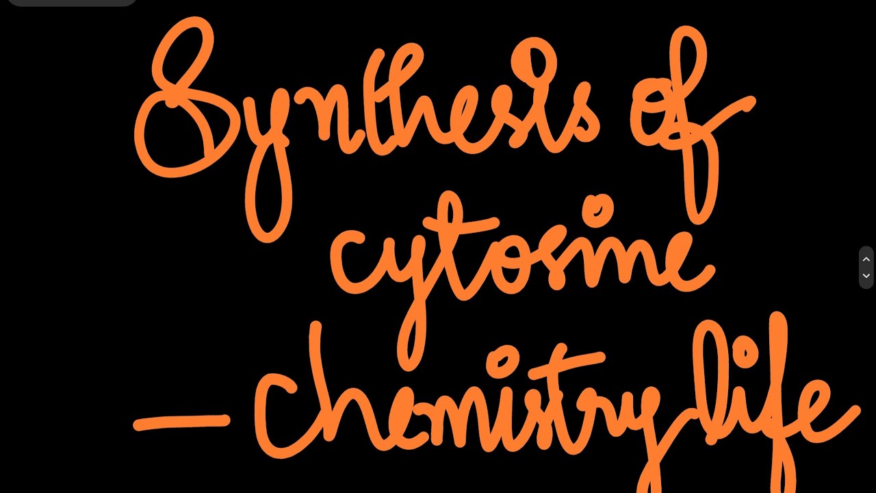 Synthesis of cytosine from urea with detailed mechanism