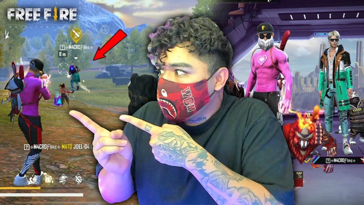 ESTE JUGADOR Y YO NOS ENFRENTAMOS ANTE LA MEJOR ESCUADRA DE LA PARTIDA Y MIRA QUE PASÓ!!  FREE FIRE