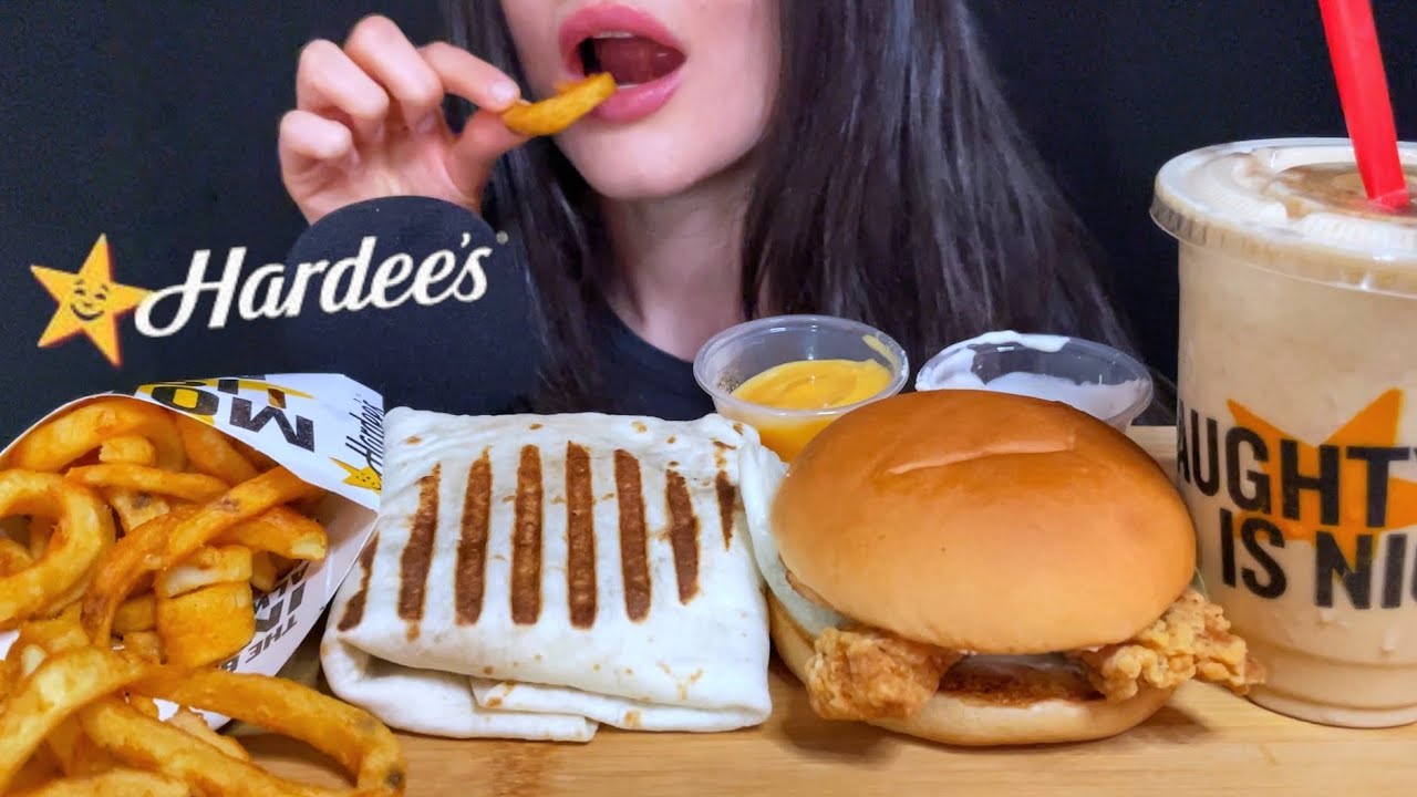 ASMR CHICKEN BURGER + PHILLY CHEESESTEAK + CURLY FRIES MUKBANG (No Talking)