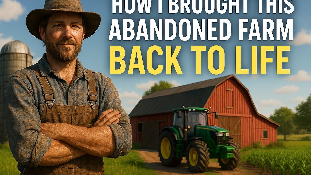 How I Brought This Abandoned Farm Back to Life