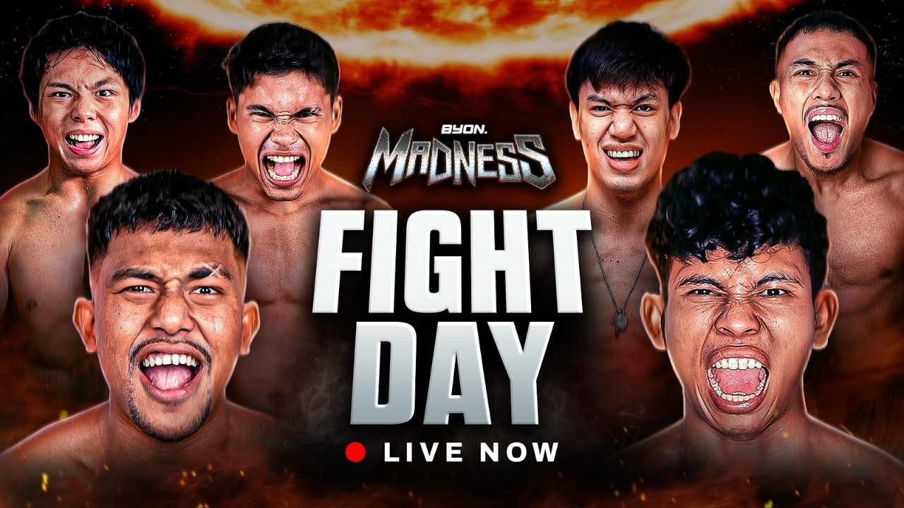 BYON MADNESS FIGHTDAY! NELSON VS DEWA ! LIVESTREAM!