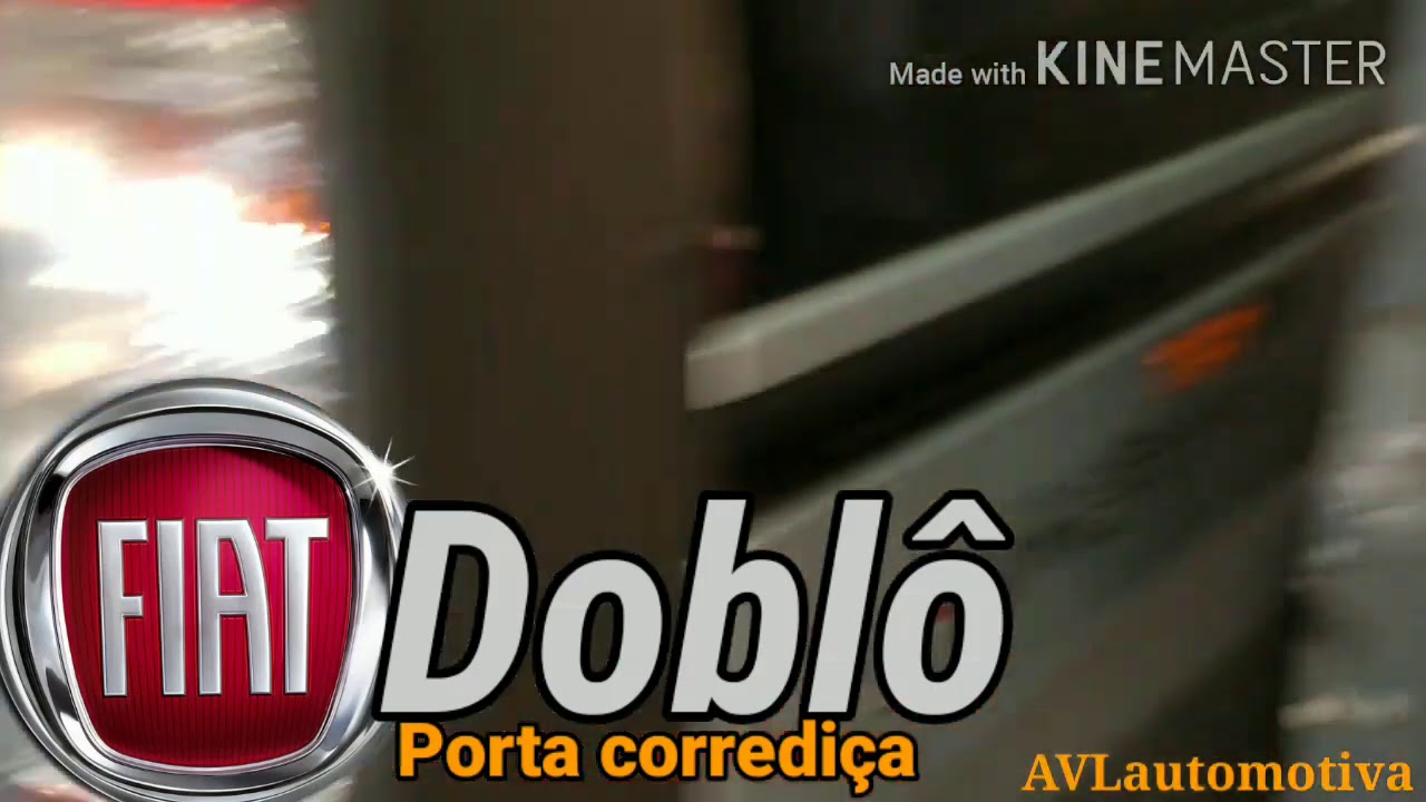 Fiat Doblô porta corrediça