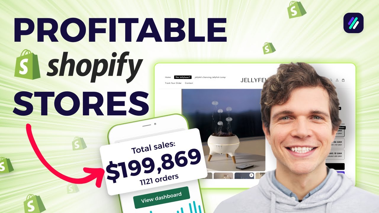 Examples of Shopify Stores Making $40k-$200k/Month Dropshipping