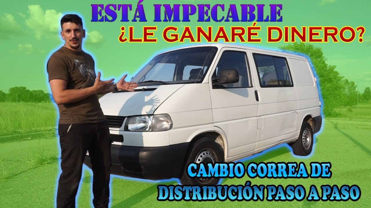 🤑¡¡COMPRO UNA VOLKSWAGEN T4 IMPECABLE!!🤑 ¿Le ganaré dinero?| COMO CAMBIAR CORREA DISTRIBUCIÓN. #T4