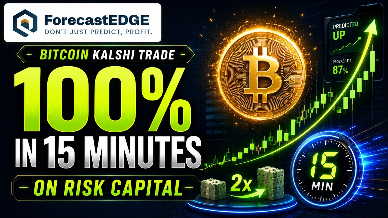 I Made 100% Trading Bitcoin on Kalshi in 15 Minutes