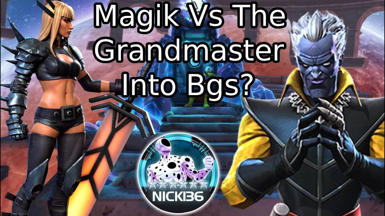 NEW Drops On Twitch! Magik Vs 6.4 Grandmaster! & BGs? | Marvel Contest Of Champions