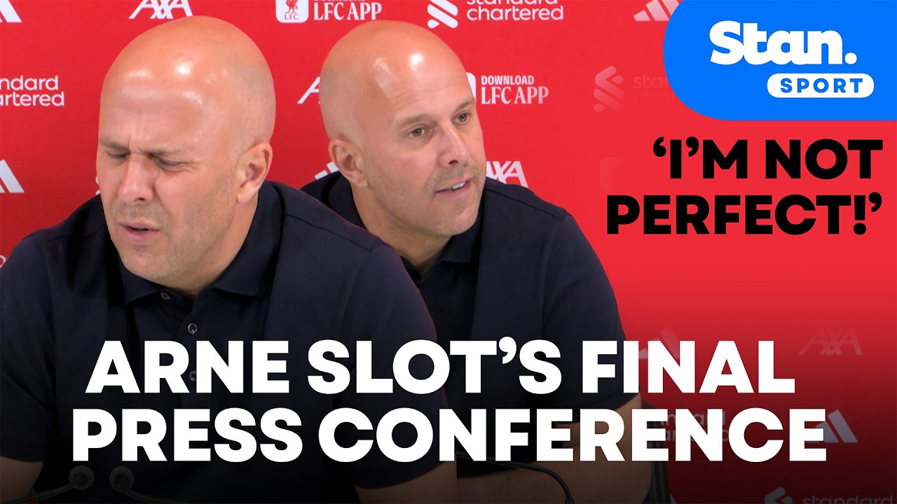 'I'm not perfect!' 🎙️ Arne Slot's final press conference as Liverpool boss