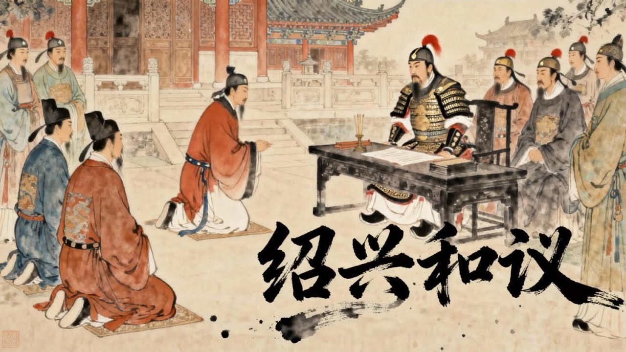 079【宋辽金夏】绍兴和议，南宋割地称臣，从此只把杭州作汴州
