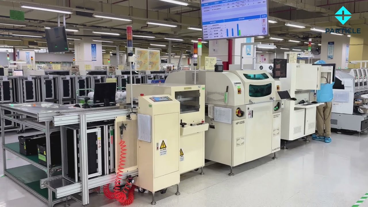 Inside the Factory: How We Built Tachyon | Particle Manufacturing Tour