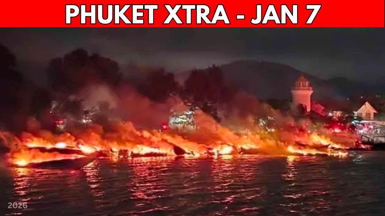Armagedon łodzi motorowej na molo Chalong w Phuket, śledztwo w sprawie korupcji w życiu nocnym ||...