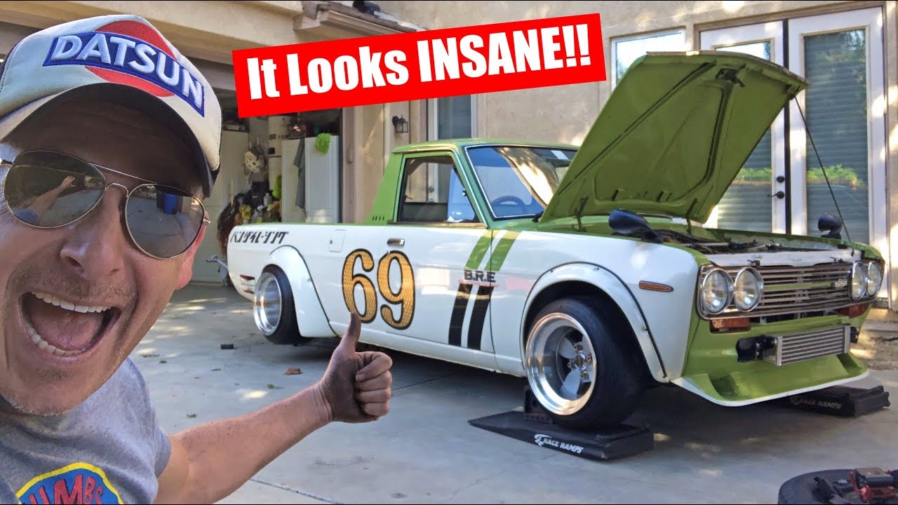 サニトラDIYプロジェクト：ドレスアップしてアメリカ最大のカーショーに出すぞ！ Making My Sunny Truck Look Authentic JDM!