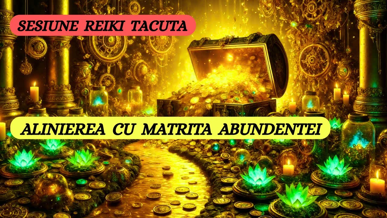 SESIUNEA TĂCUTĂ REIKI – ALINIERE CU MATRIȚA ABUNDENȚEI 
