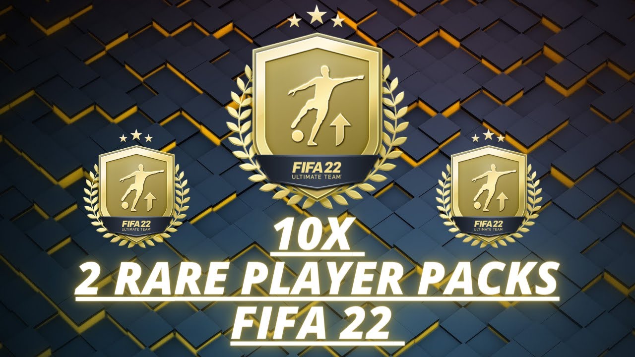 10x Gold Upgrade packs, two rare gold player packs fifa 22