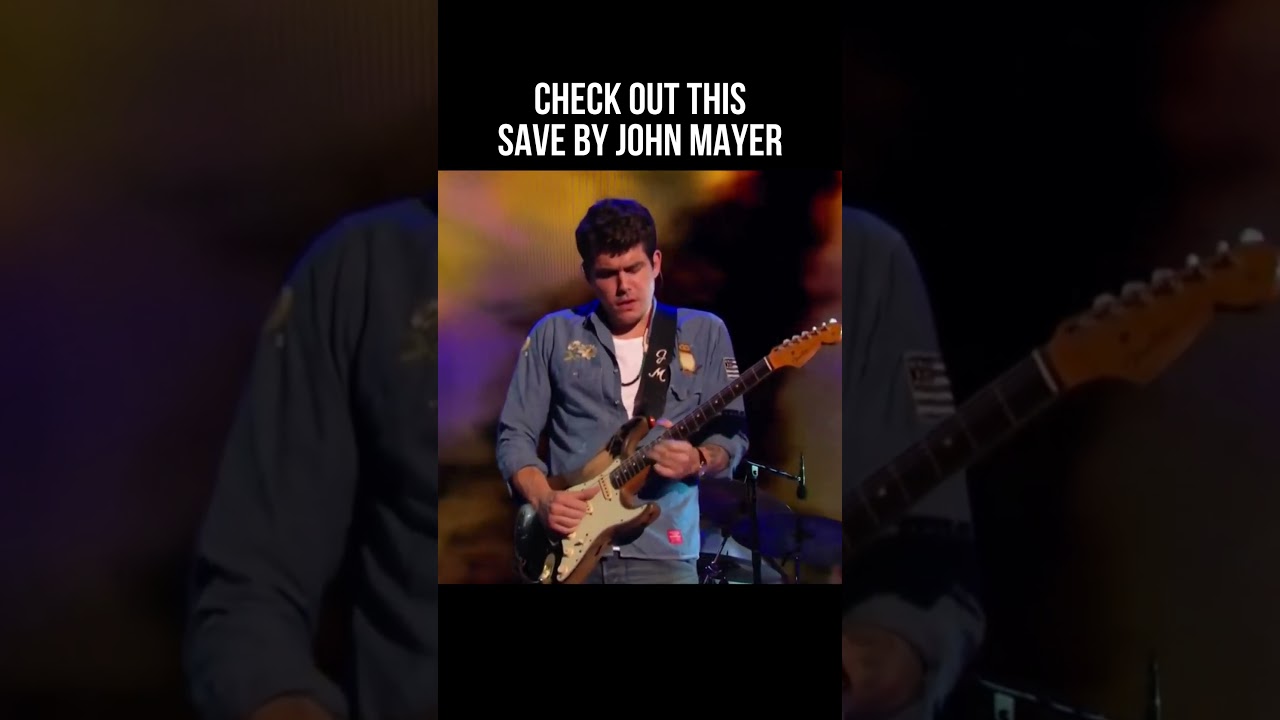 John Mayer&rsquo;s Incredible Save