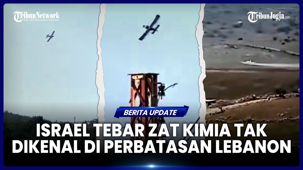 ISRAEL TEBAR ZAT KIMIA KE LAHAN PERTANIAN DI PERBATASAN LEBANON, UNIFIL BERI PERINGATAN