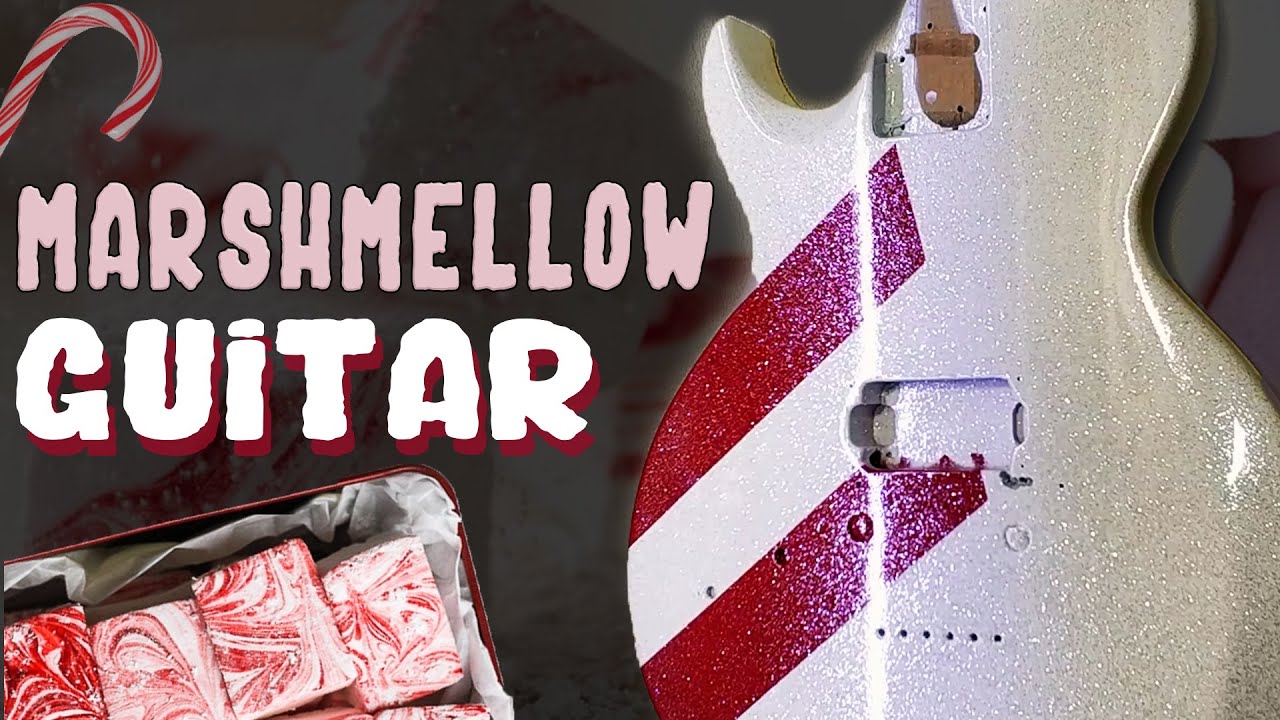 The COOLEST SPARKLE PAINTED GUITARS I`ve ever made| Guitar painting compilation