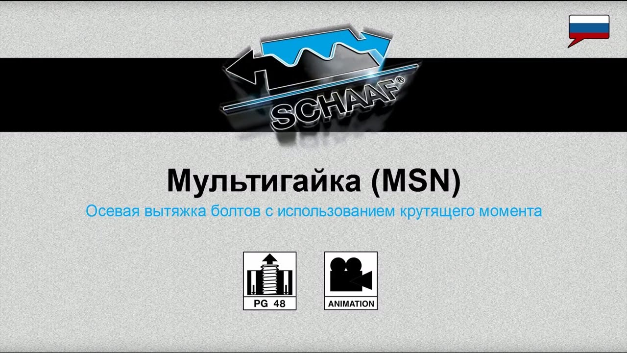 Мультигайка (MSN) PG 48 - Отпустить MSN - RU