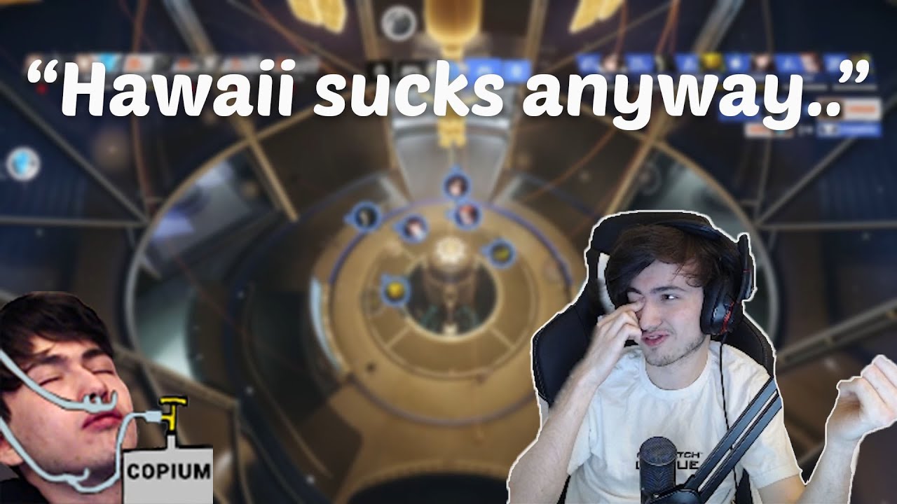 we heard Hawaii sucks anyway... (overwatch league comms)