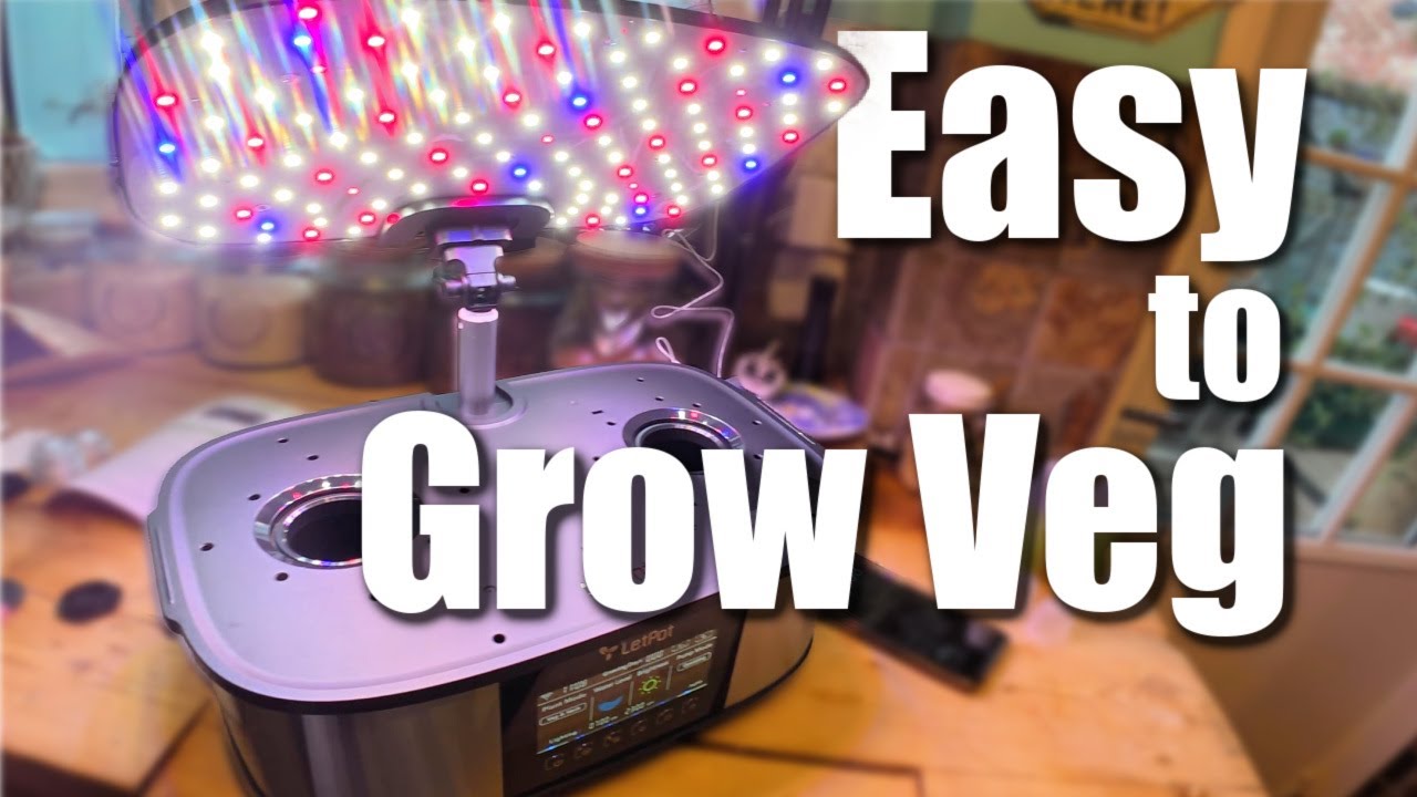 LetPot Max Hydroponics System 21-Pod and 2-Podt SETUP
