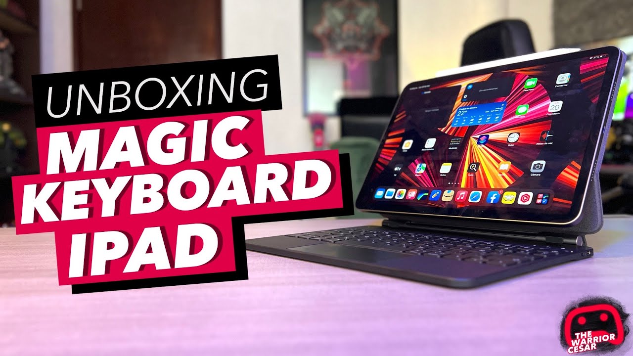 Unboxing Magic Keyboard GOOJODOQ para iPad Pro/Air