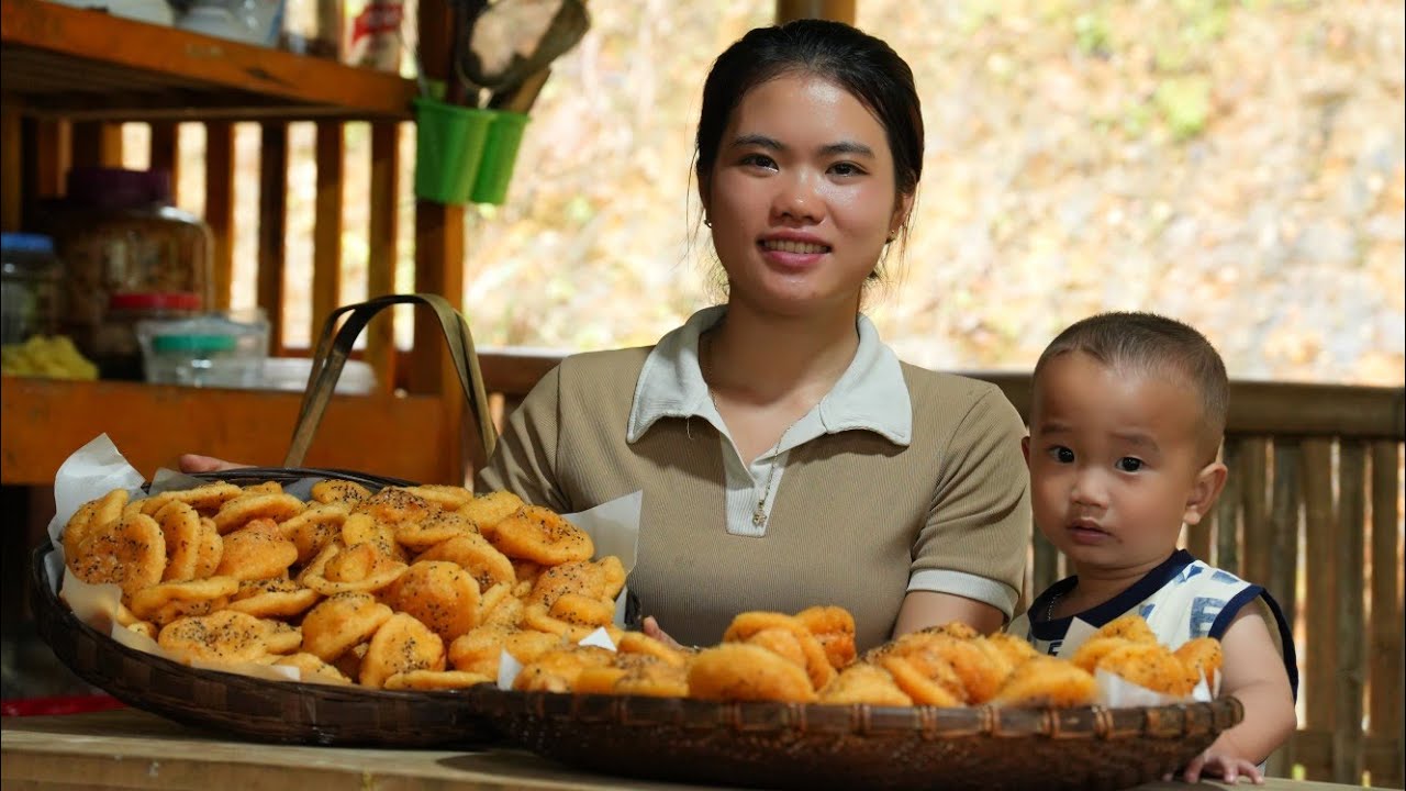 Traditional Donut Making Process to Take to Market to Sell - Pet Care, Country Life.