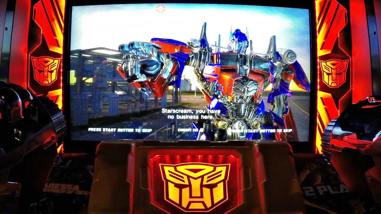 Transformers Human Alliance Arcade Game Dave & Buster's