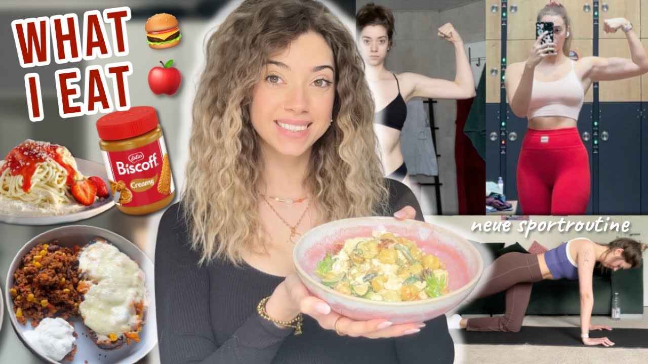 DAS esse ich ALLES in 1 WOCHE + neue Sportroutine  - VLOG