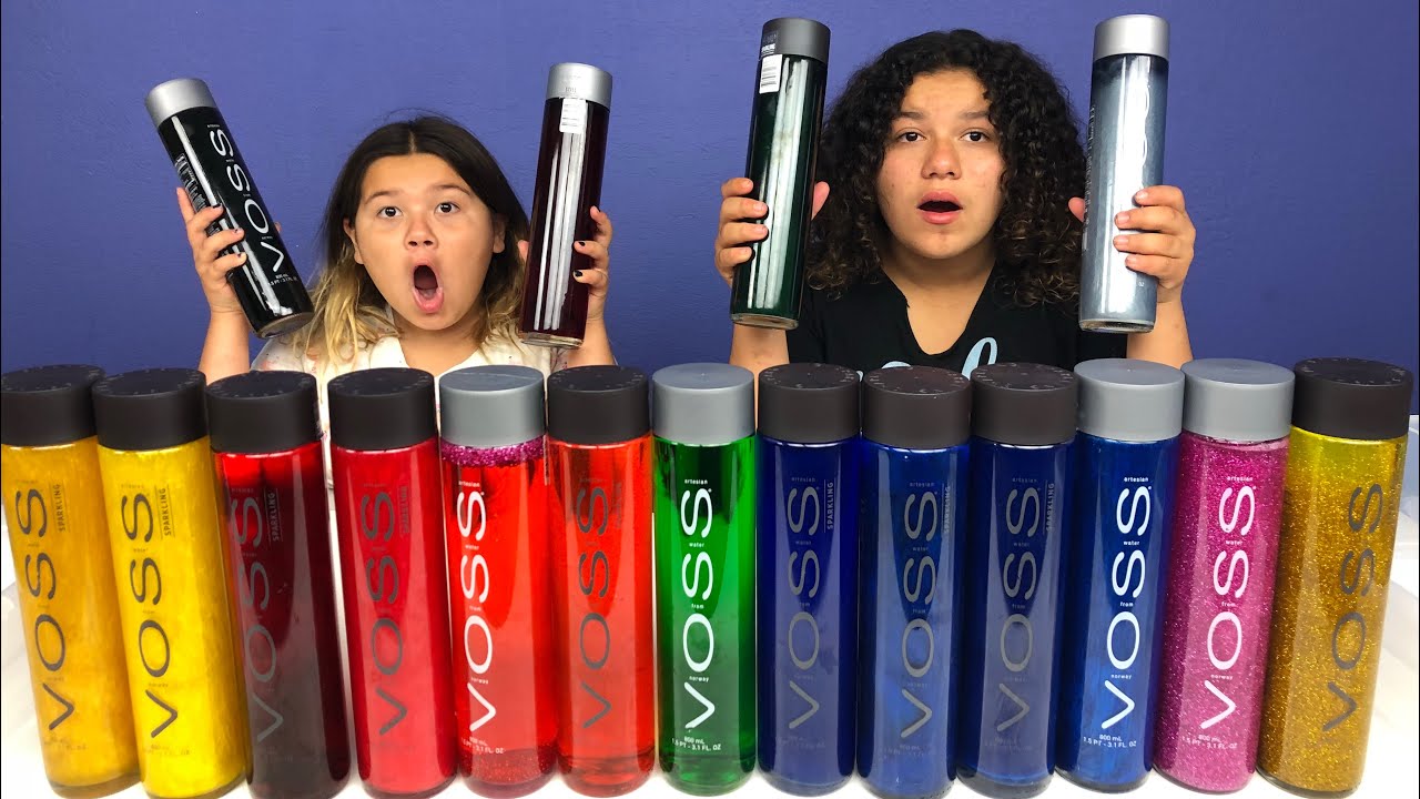 Don’t Choose the Wrong Water Bottle Slime Challenge