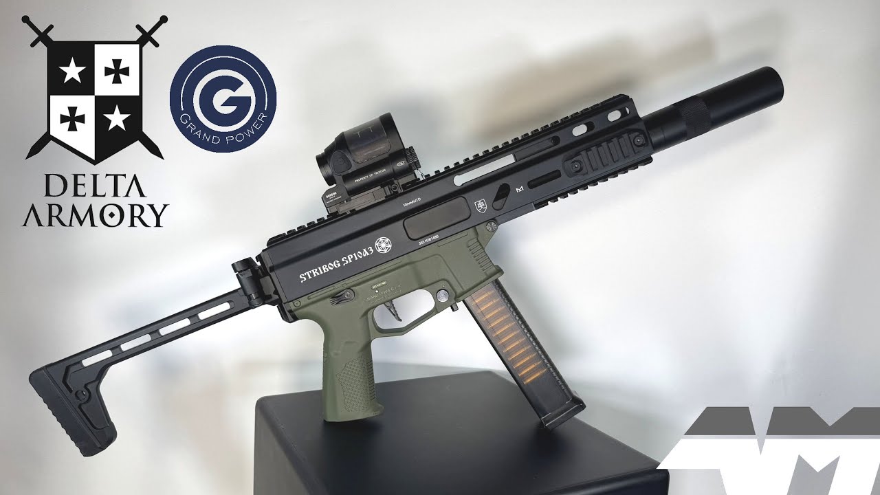 Delta Armory Grand Power Stribog SP10A3 Alpha / Upgraded Version / Airsoft