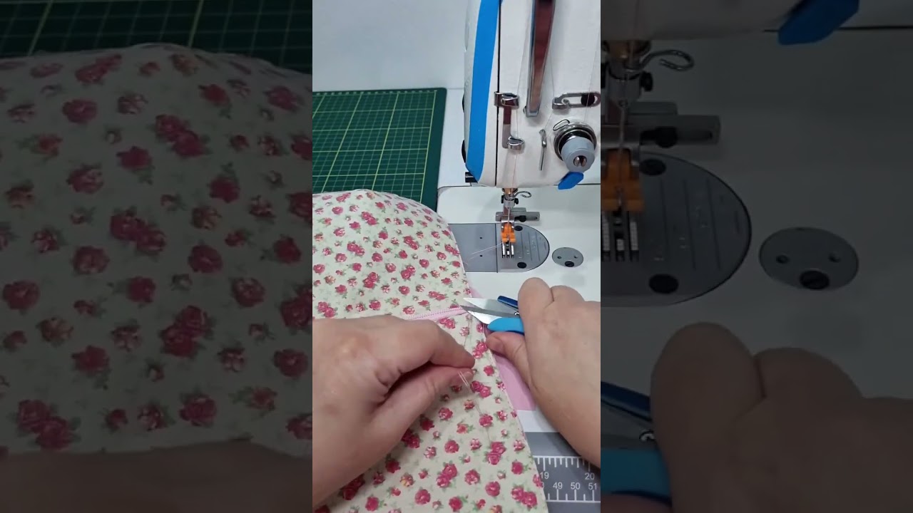 Como fazer uma necessaire de tecido Passo a Passo Costura Criativa #sewing #costura #tutorial #diy