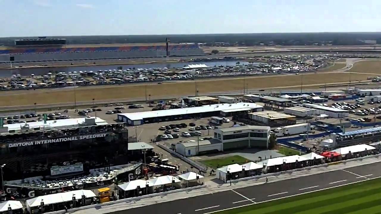 View from the Sprint Tower Roof at Rolex 24