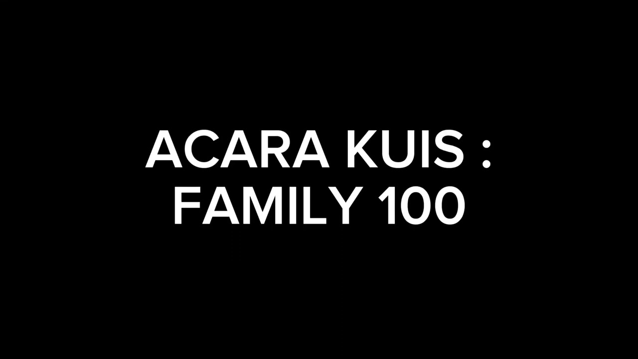 Acara Kuis : Family 100
