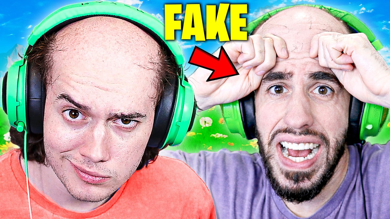 I Caught Him PRETENDING To Be BALD!