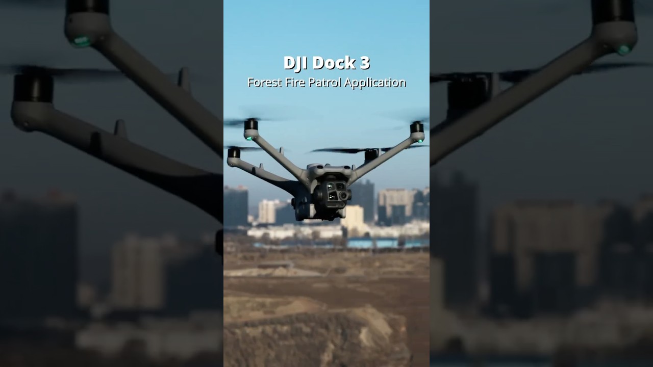 Forest Fire Detection Made Easy! DJI Dock 3 & Matrice 4TD in Action 🌲