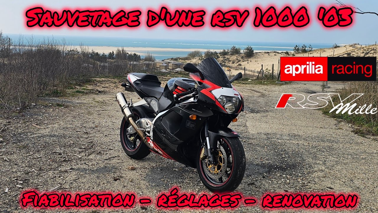 SAUVETAGE D'UNE RSV 1000 2003