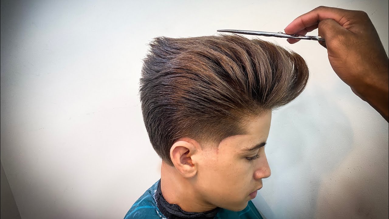 CORTE CL&Aacute;SSICO MASCULINO passo a passo 😧